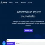 Silktide homepage screenshot