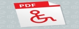the accessibility icon on a PDF document